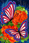 Butterflies Patriotic