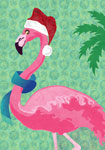 flamingo Santa
