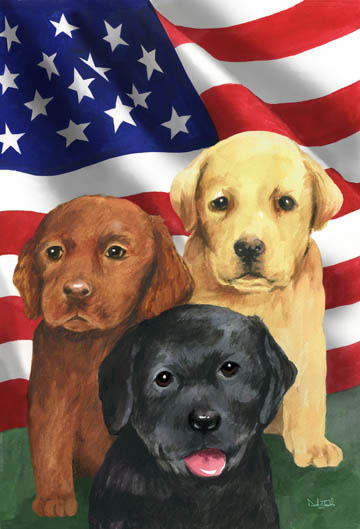 Puppies-flag